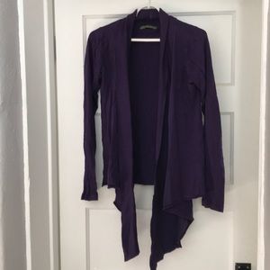 Anthropologie Velvet cardigan
